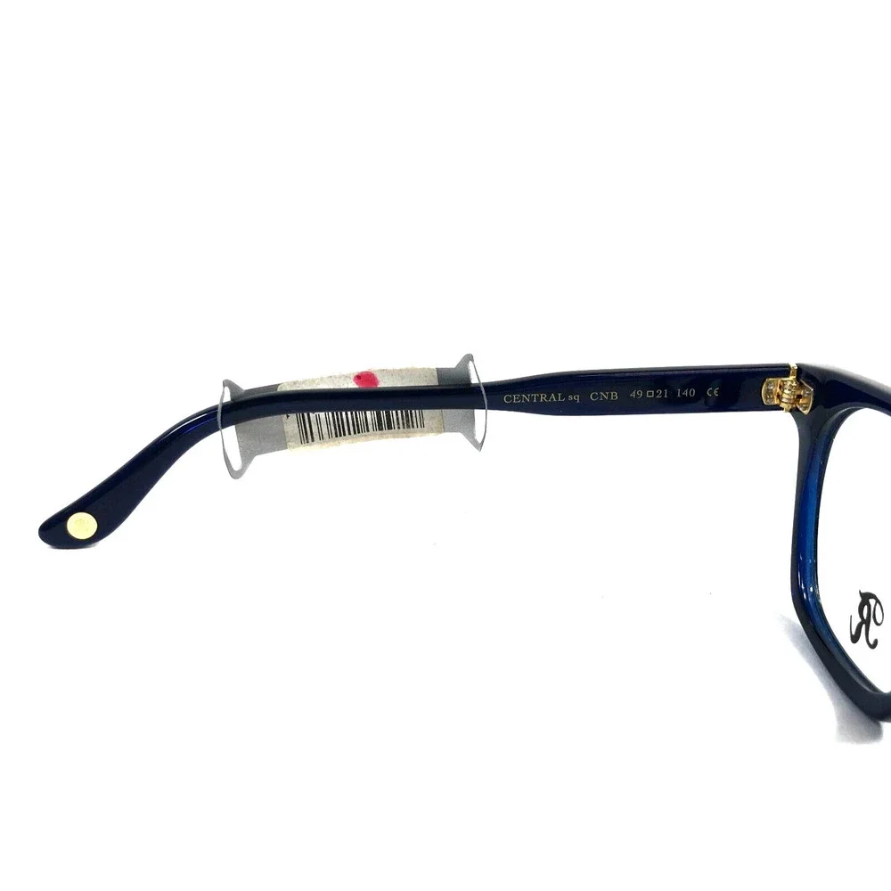 Todd Rogers Eyeglasses Frames CENTRAL sq CNB Navy Blue Square Full Rim 49-21-140